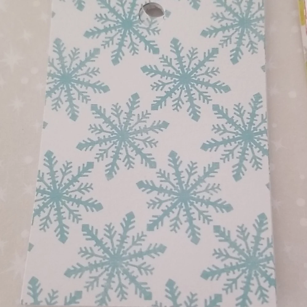 42 Christmas Multicolored Hand Cut Cardstock Gift tags